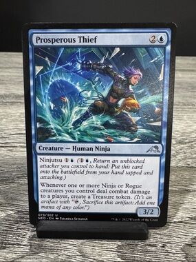 Magic: The Gathering | Kamigawa: Neon Dynasty #073/302: Prosperous Thief - Card